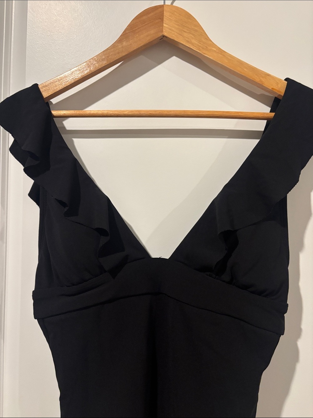 Lina Ruffle Plunge One Piece - Picture 4 of 7